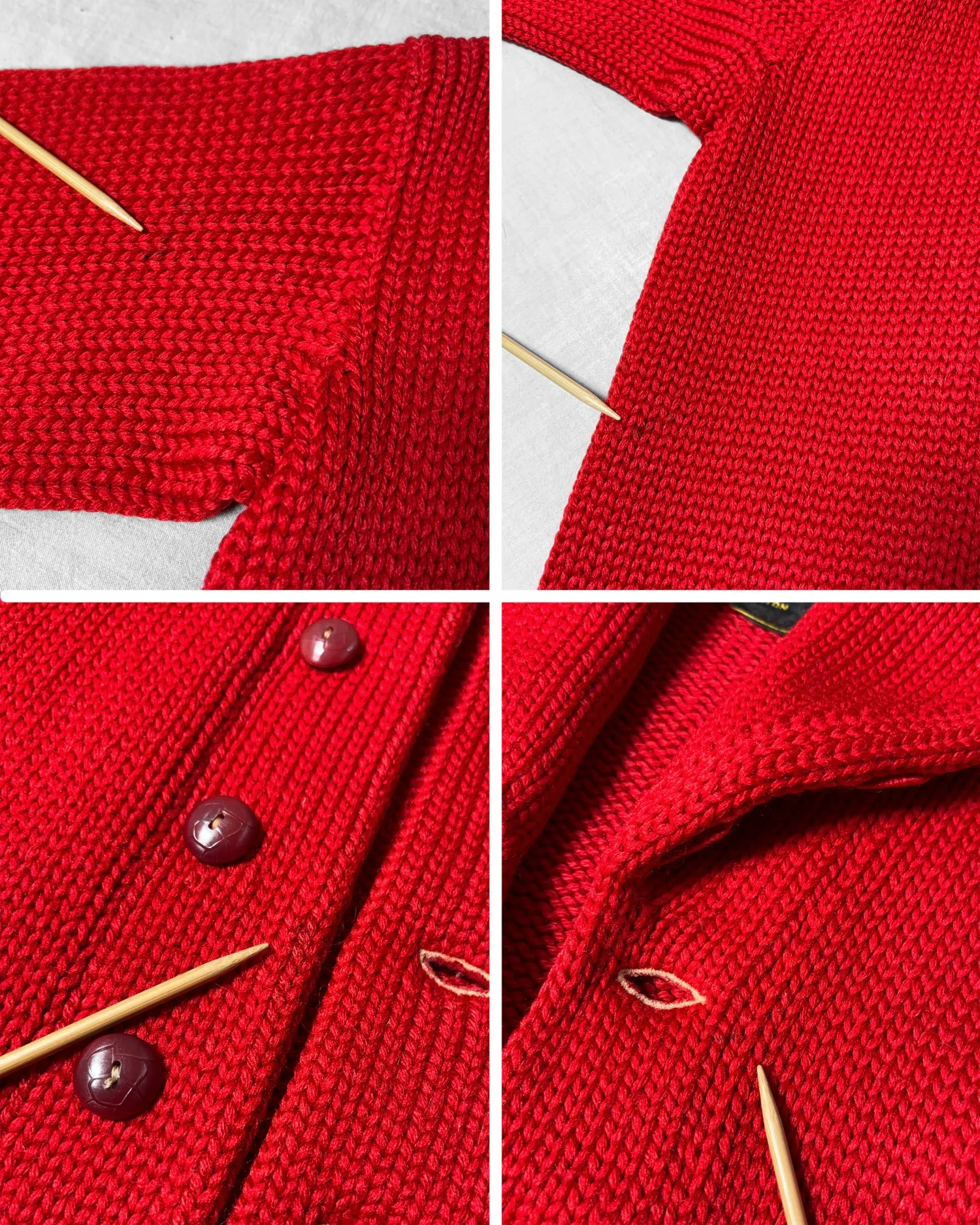 1930s Shawl Collar Cardigan