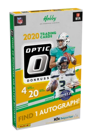2020 NFL Panini Donruss Optic Football Hobby Box