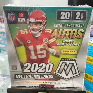2020 Panini Mosaic Football Mega Box  (Walmart)