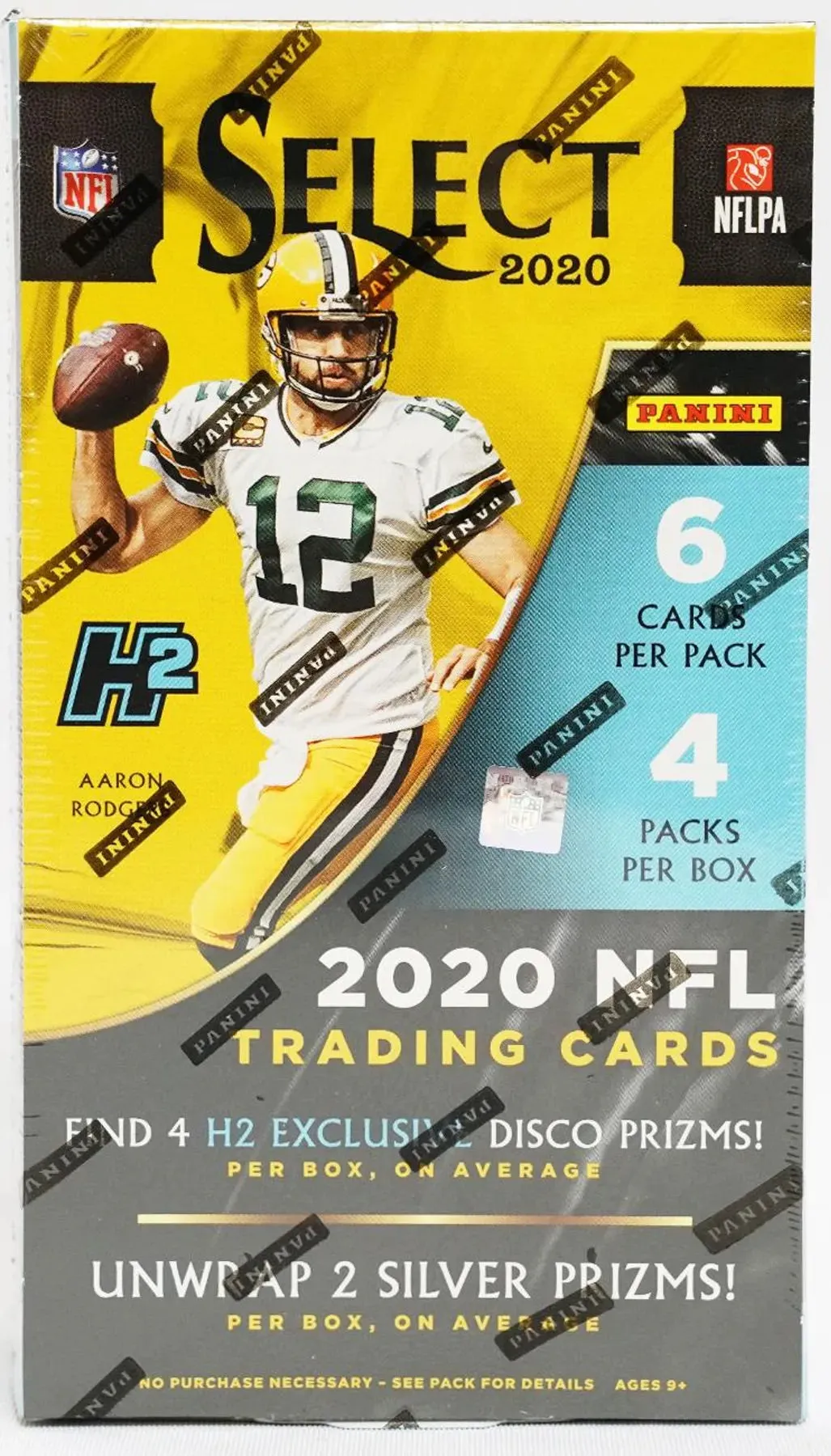 2020 Panini NFL Select Football H2 Hybrid Hobby Box