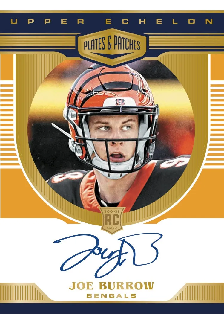 2020 Panini Plates & Patches Football Hobby Box