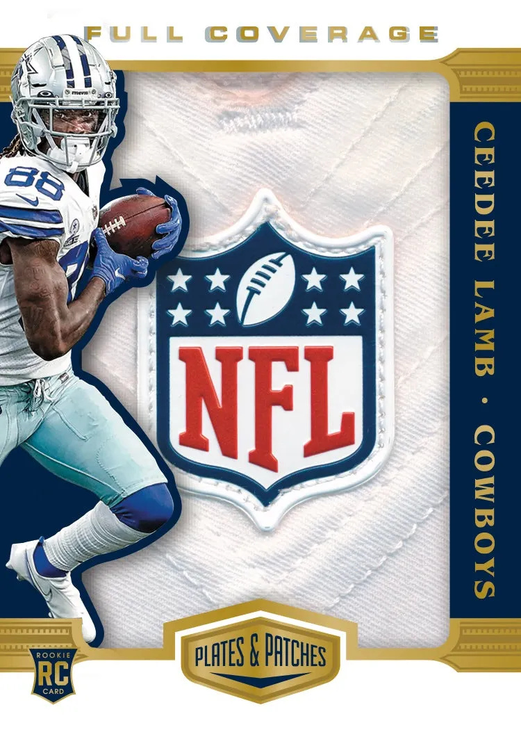 2020 Panini Plates & Patches Football Hobby Box