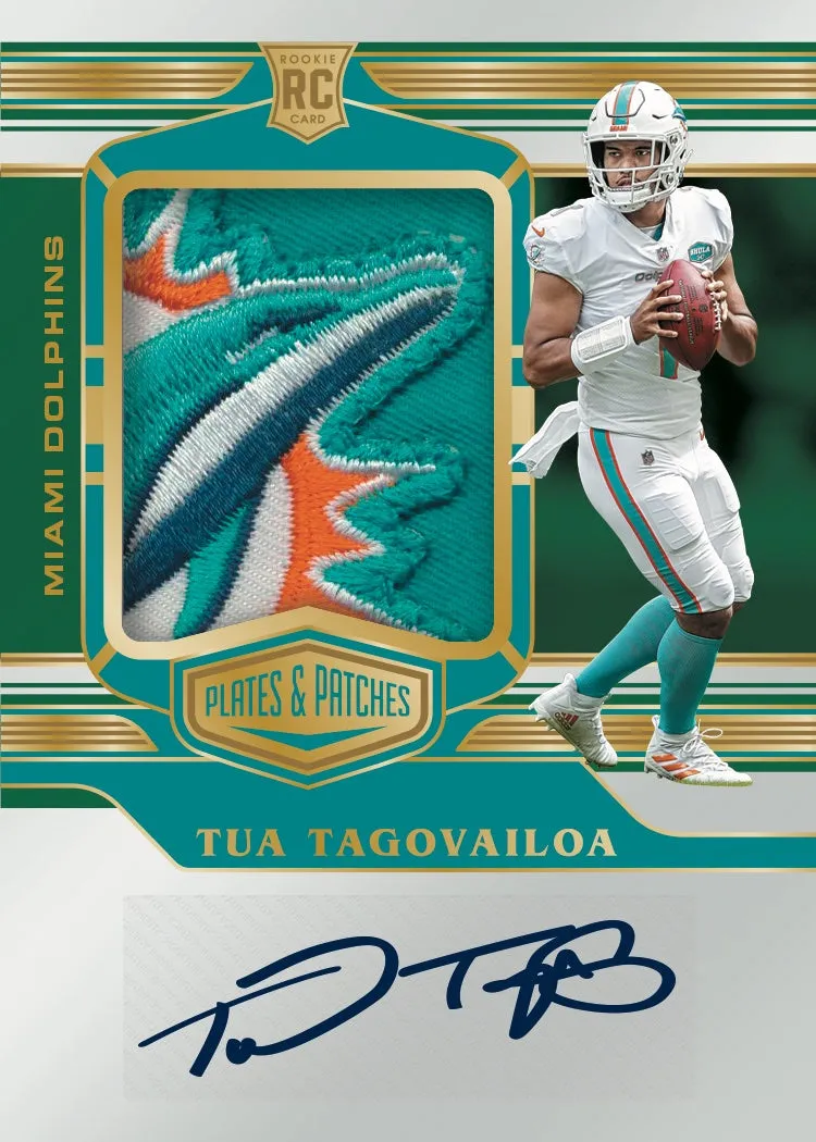 2020 Panini Plates & Patches Football Hobby Box