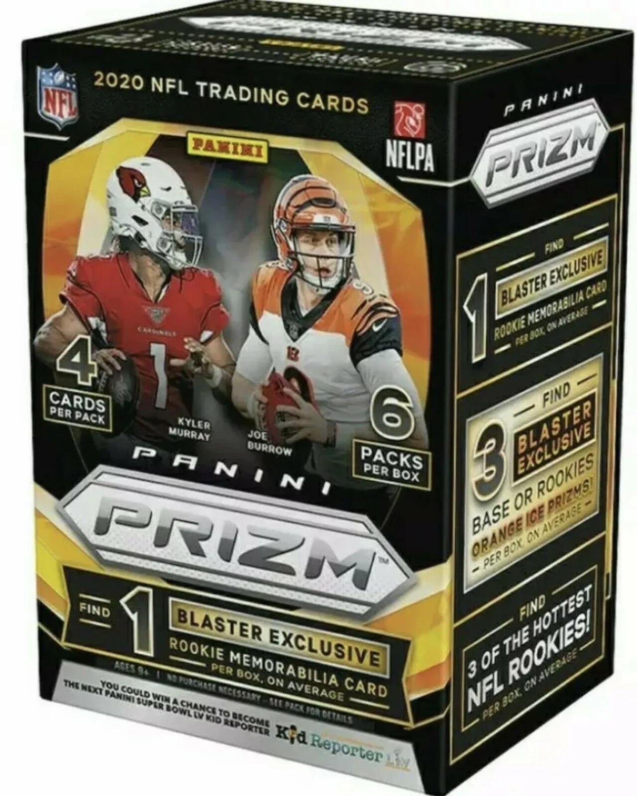 2020 Panini Prizm Football Fanatics Blaster Box