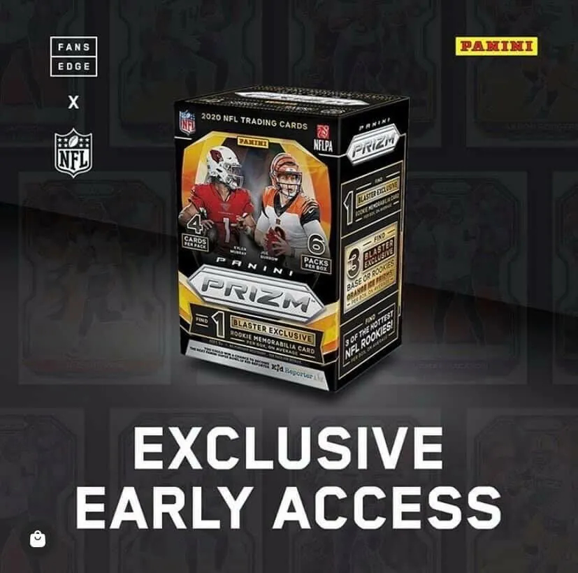2020 Panini Prizm Football Fanatics Blaster Box