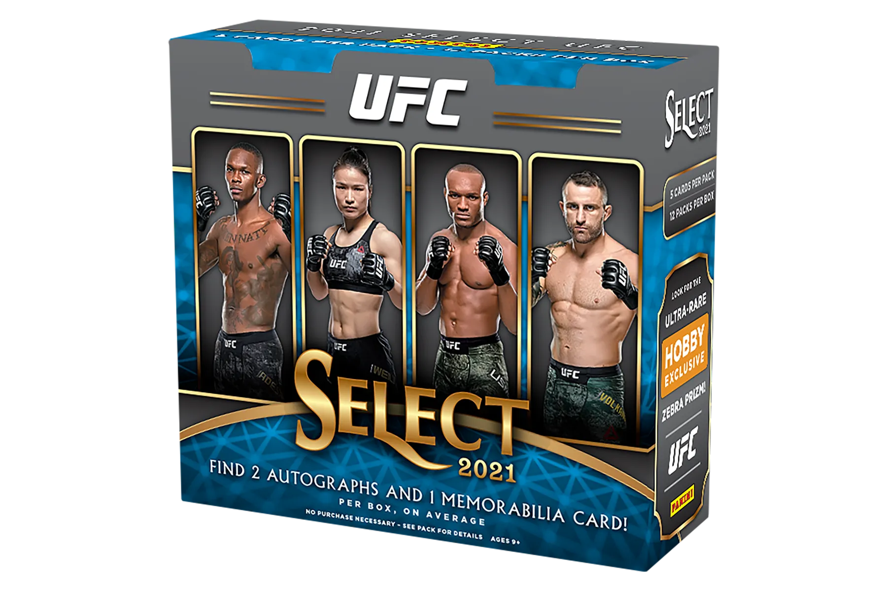 2021 Panini UFC Select Hobby Box