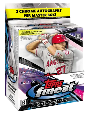 2021 Topps Finest MLB Hobby Box