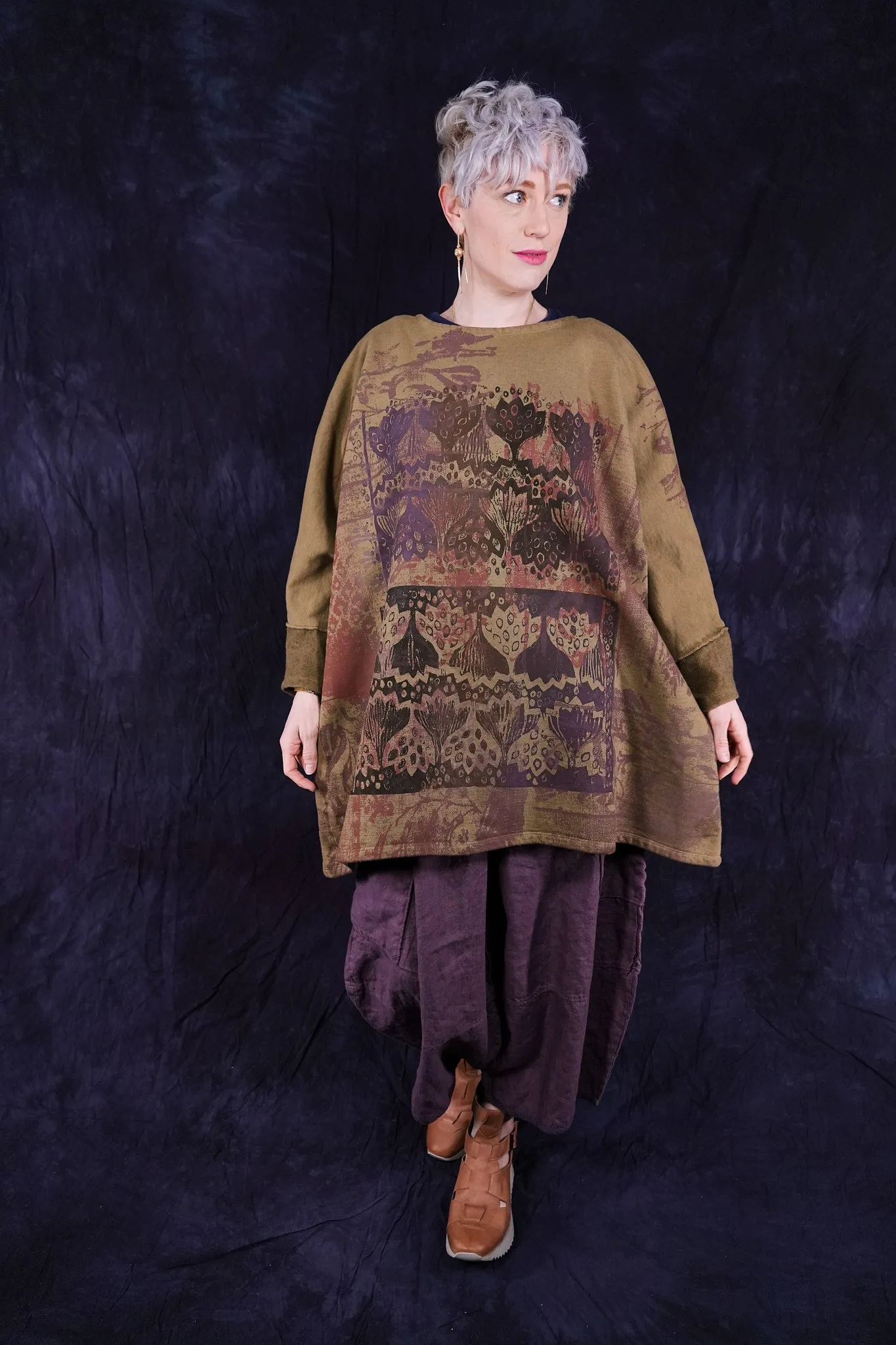 2304-2 Modern Sweatshirt Fleece Cuff Coyote-P