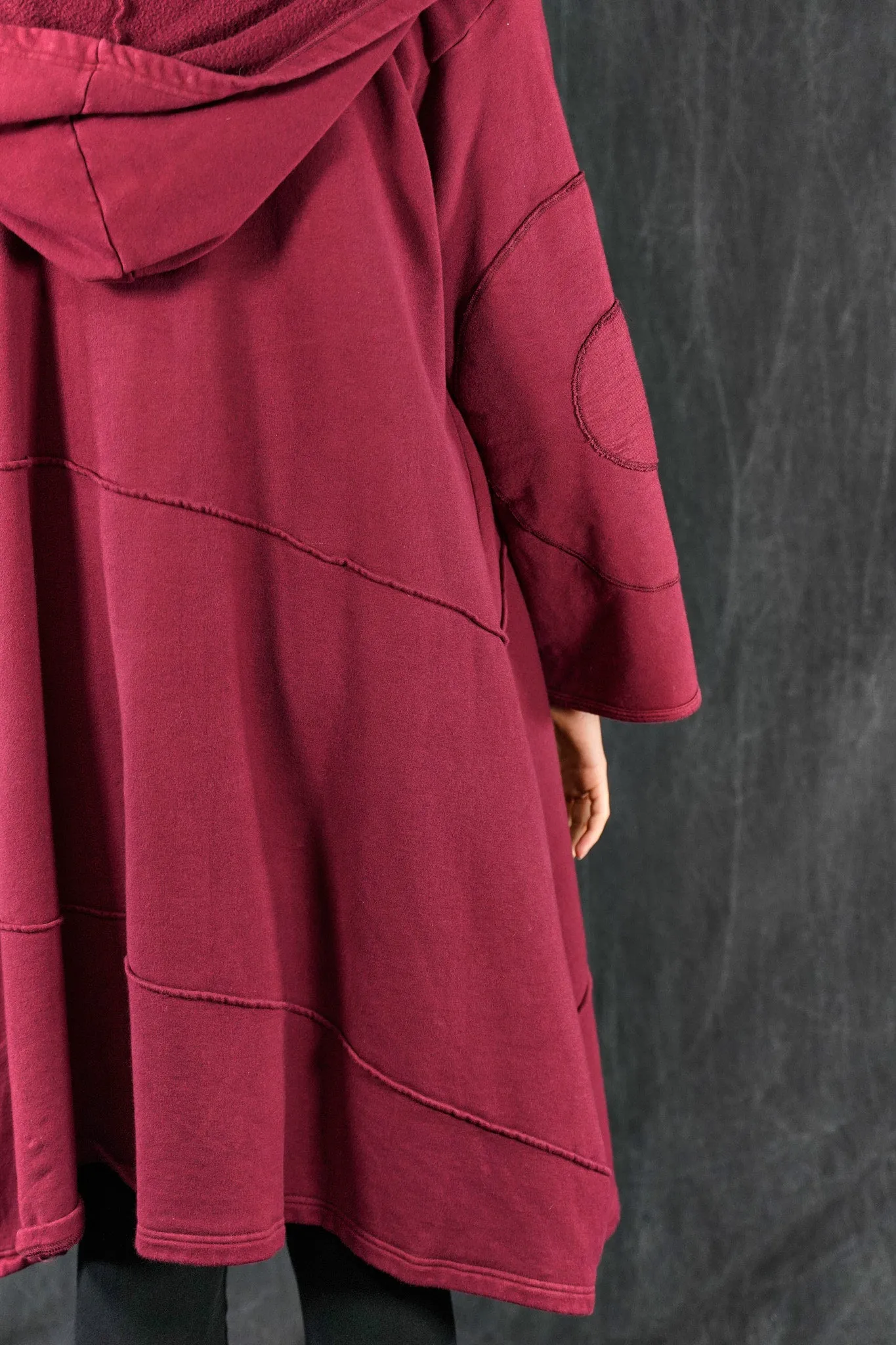 5227 Collectable Blue Fish Fleece Fig Coat ROSSO RED