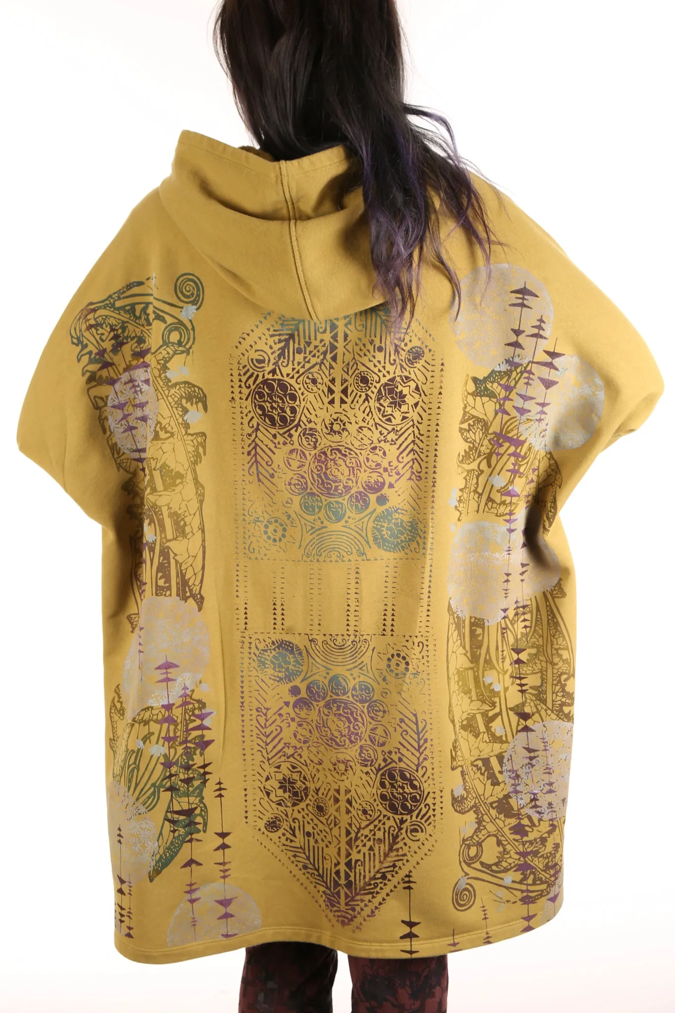 5255 HZ Square Zipper Hoodie Osage P