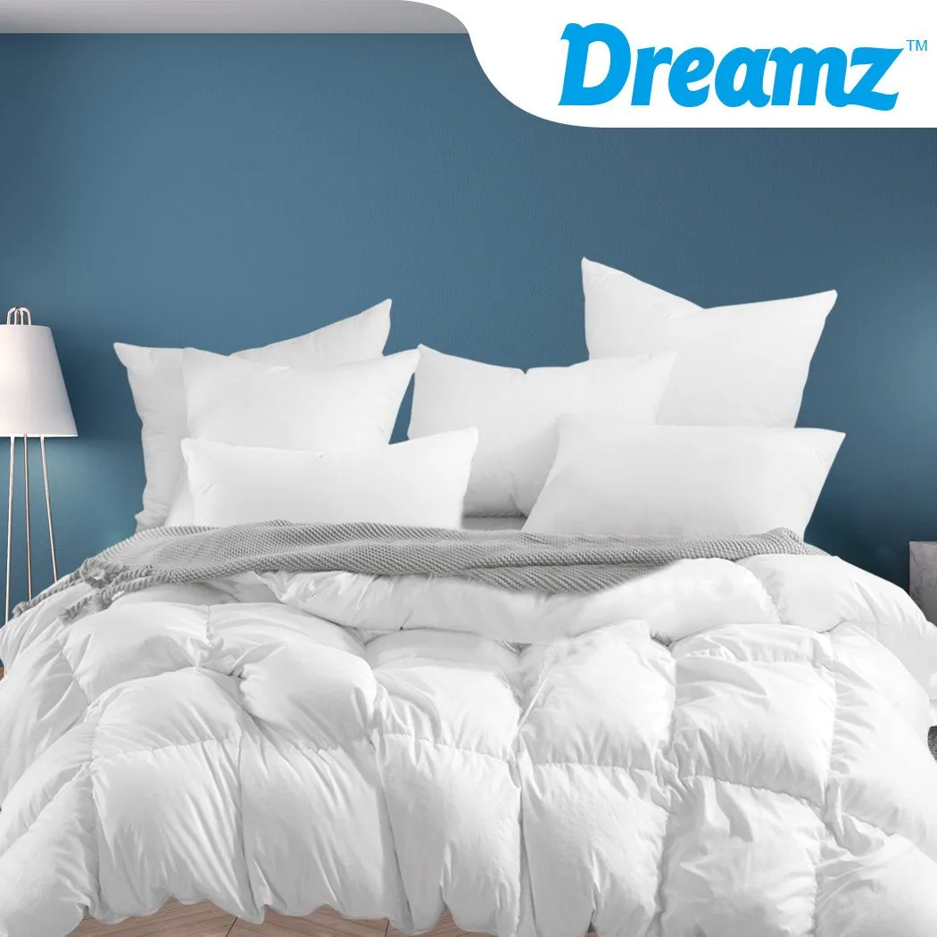 700GSM All Season Duck Down Feather Filling Duvet in Queen Size