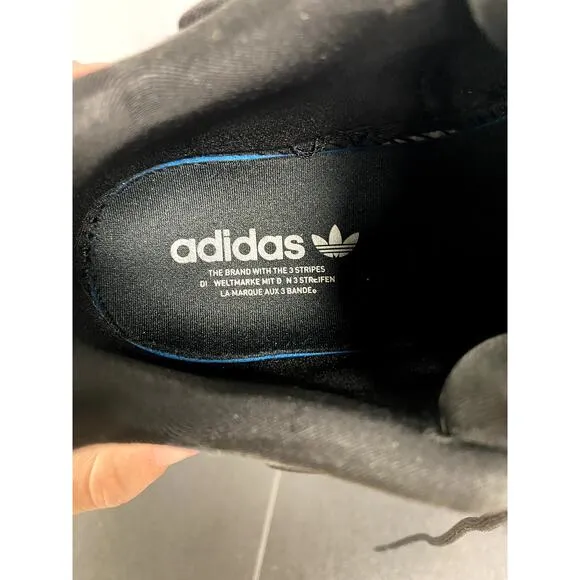 ADIDAS Ozelia Sneaker Shoes Retro Athletic Triple Core Black H03131 Boy Kids 5