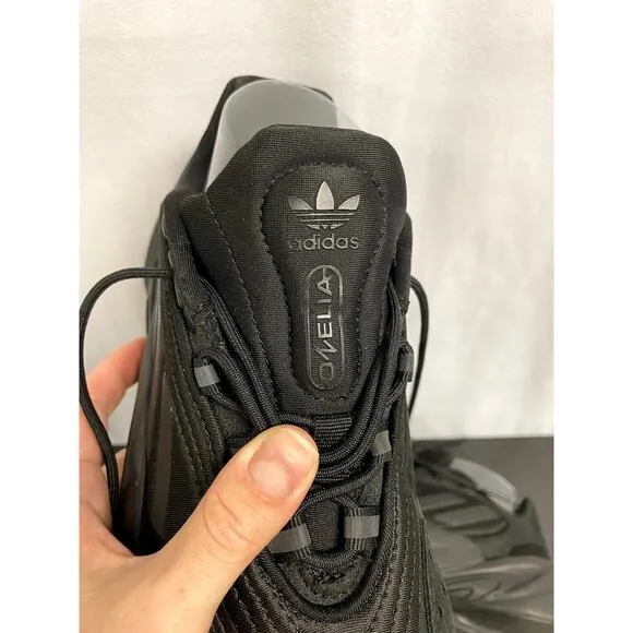 ADIDAS Ozelia Sneaker Shoes Retro Athletic Triple Core Black H03131 Boy Kids 5