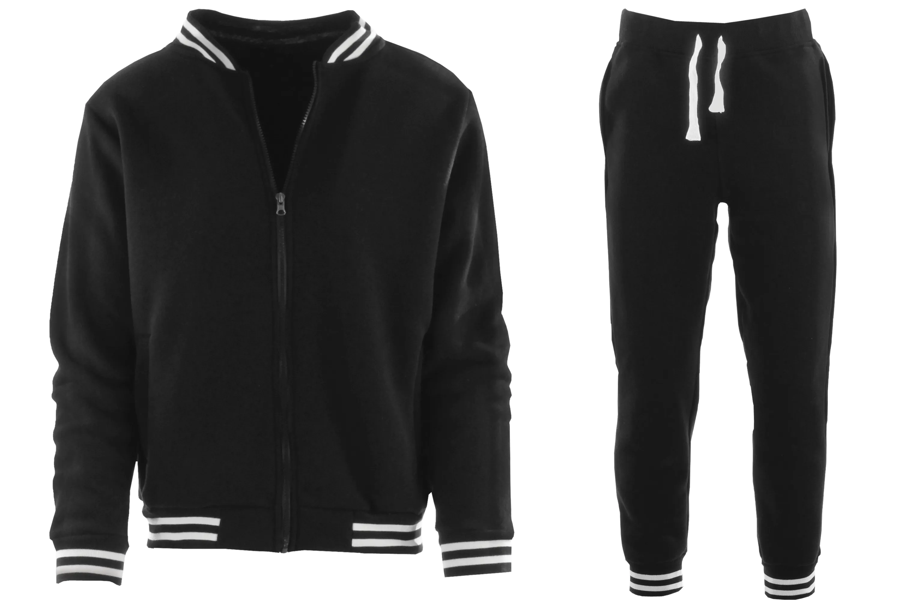 AF18595: Varsity Jacket & Jogger Set