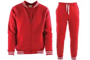 AF18595: Varsity Jacket & Jogger Set