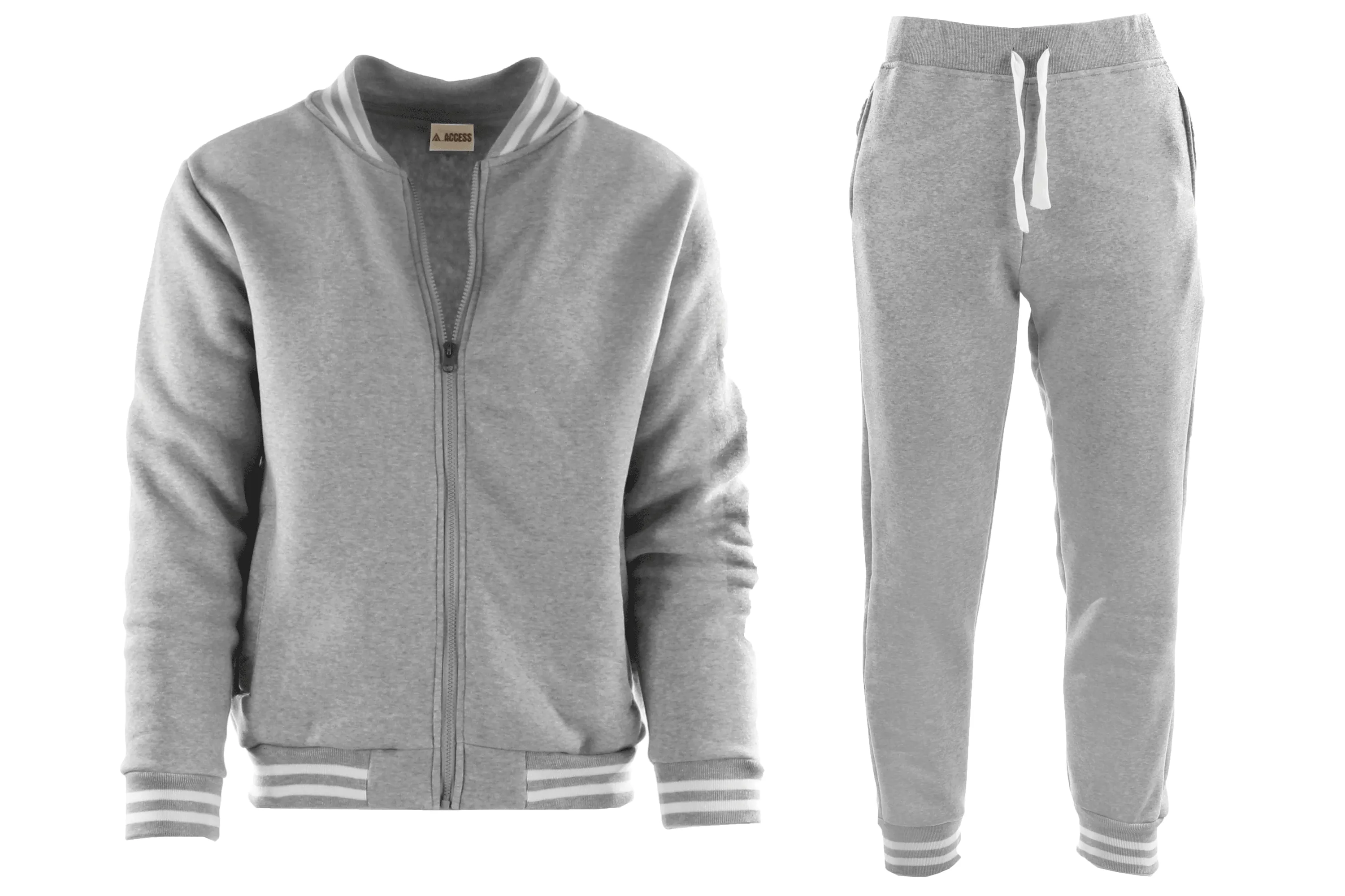 AF18595: Varsity Jacket & Jogger Set