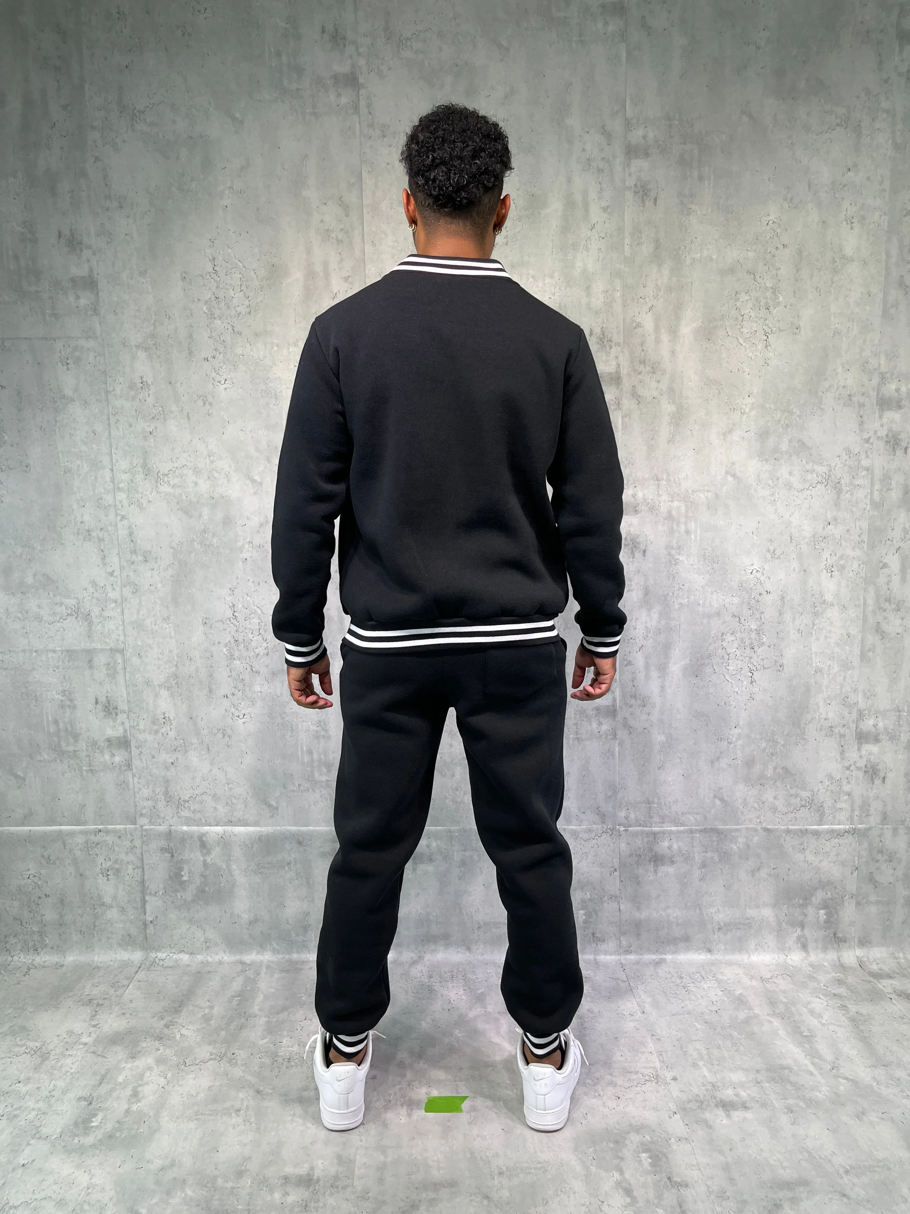 AF18595: Varsity Jacket & Jogger Set