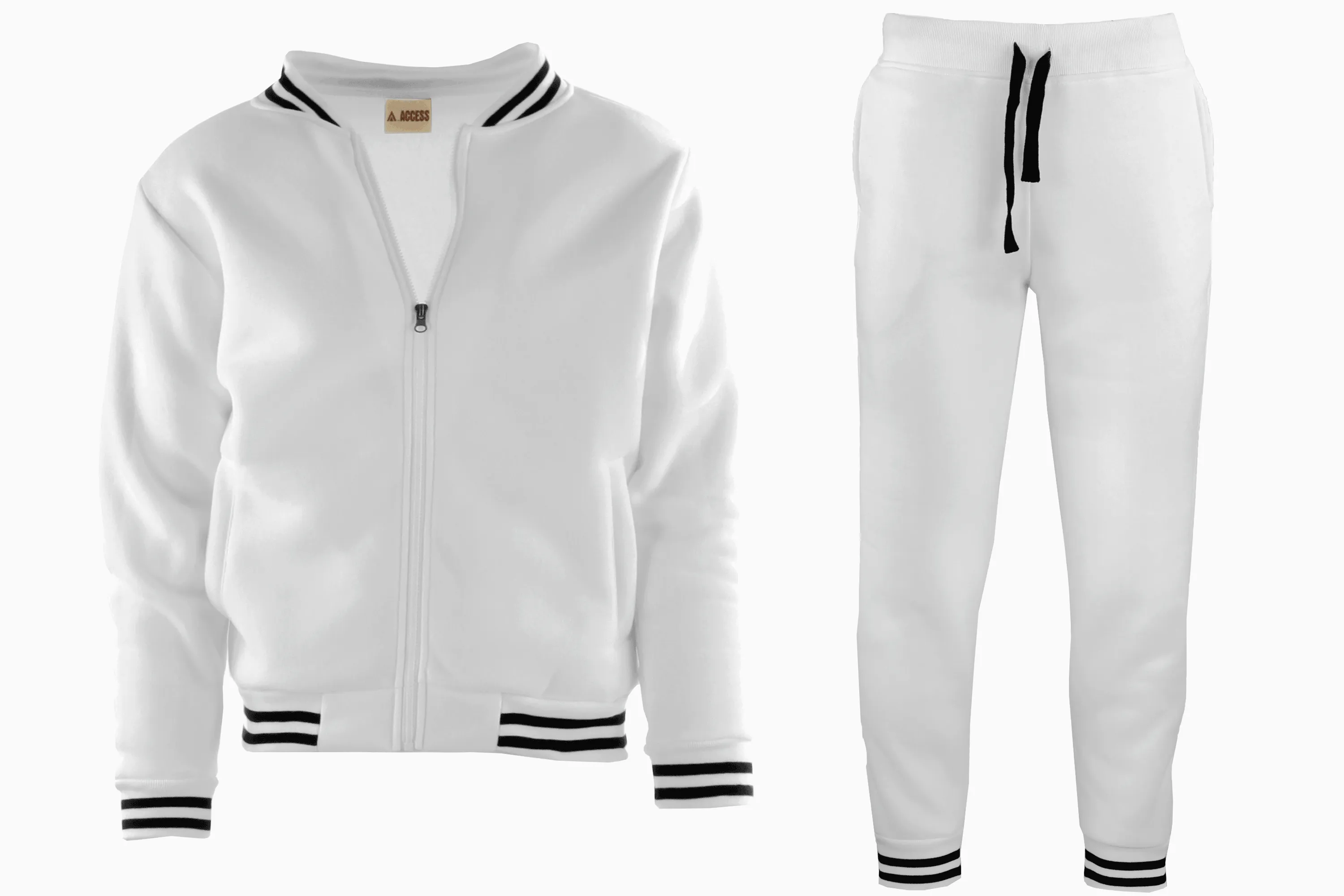 AF18595: Varsity Jacket & Jogger Set
