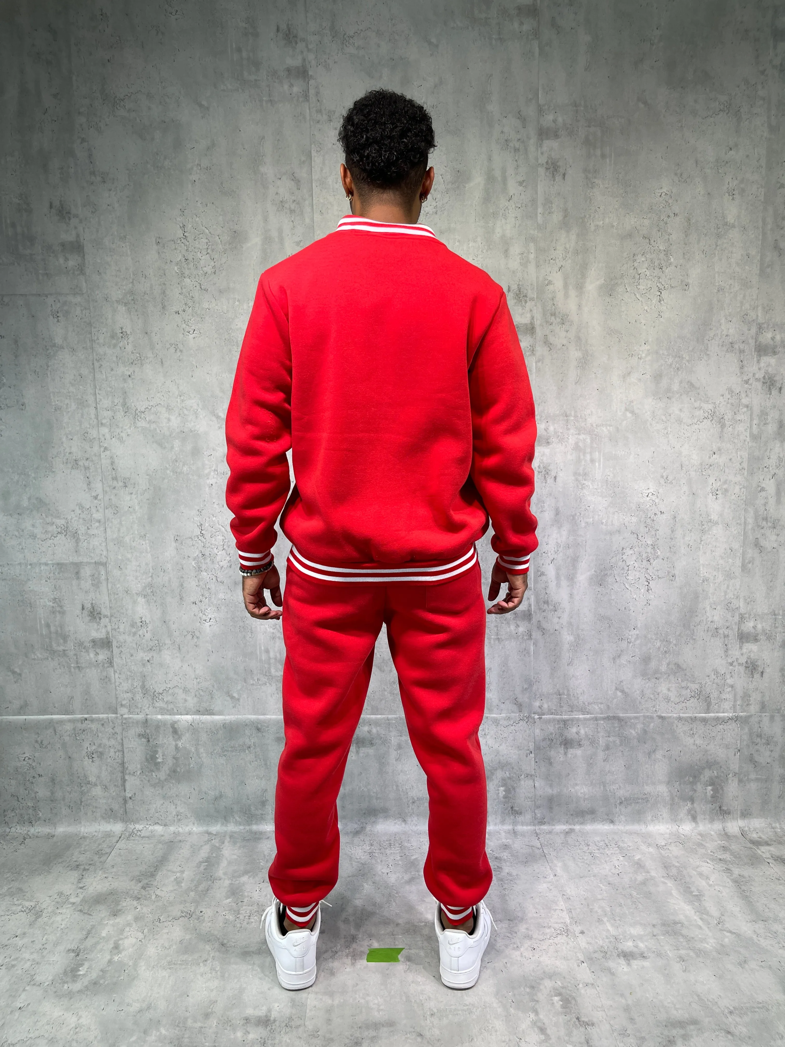 AF18595: Varsity Jacket & Jogger Set