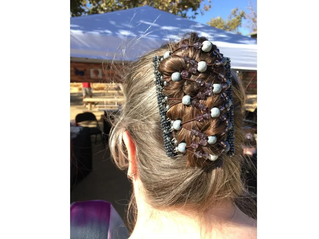 African Butterfly Wire Hair Clip - 11 Tong 141