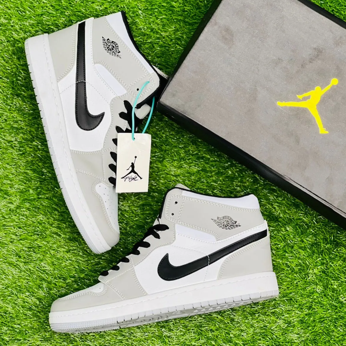 AJ 1 Smoke Gray - Mid