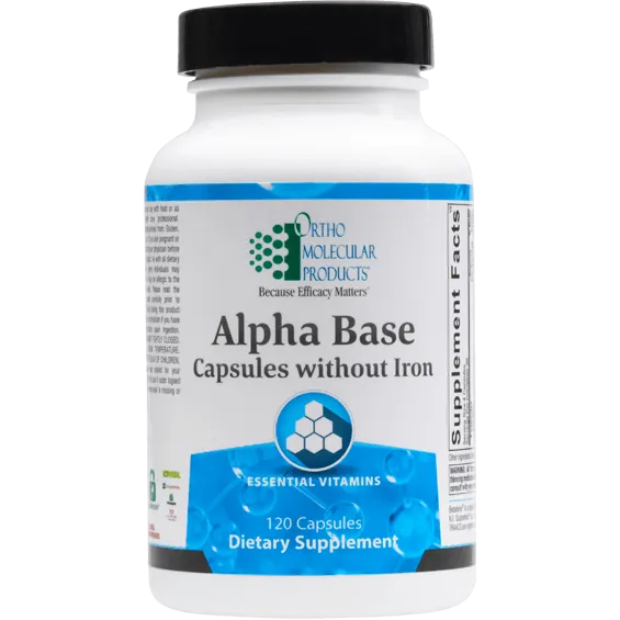 Alpha Base Capsules without Iron