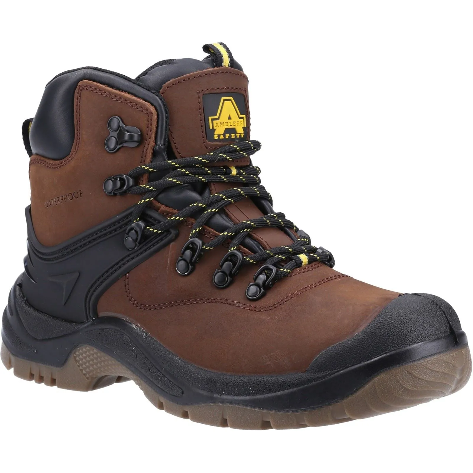 Amblers Men Boots - FS197 Safety Boot in Brown , 4-14