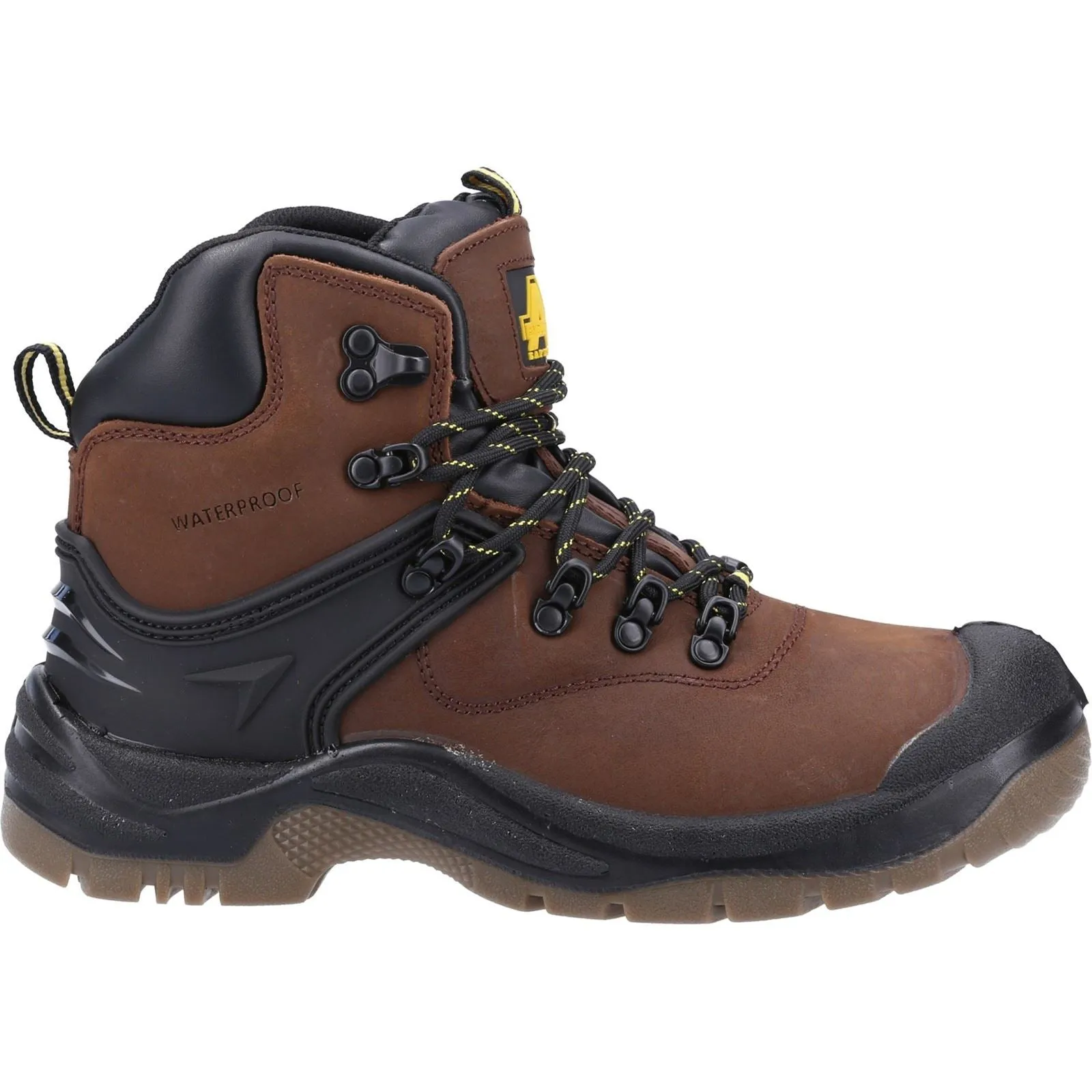 Amblers Men Boots - FS197 Safety Boot in Brown , 4-14
