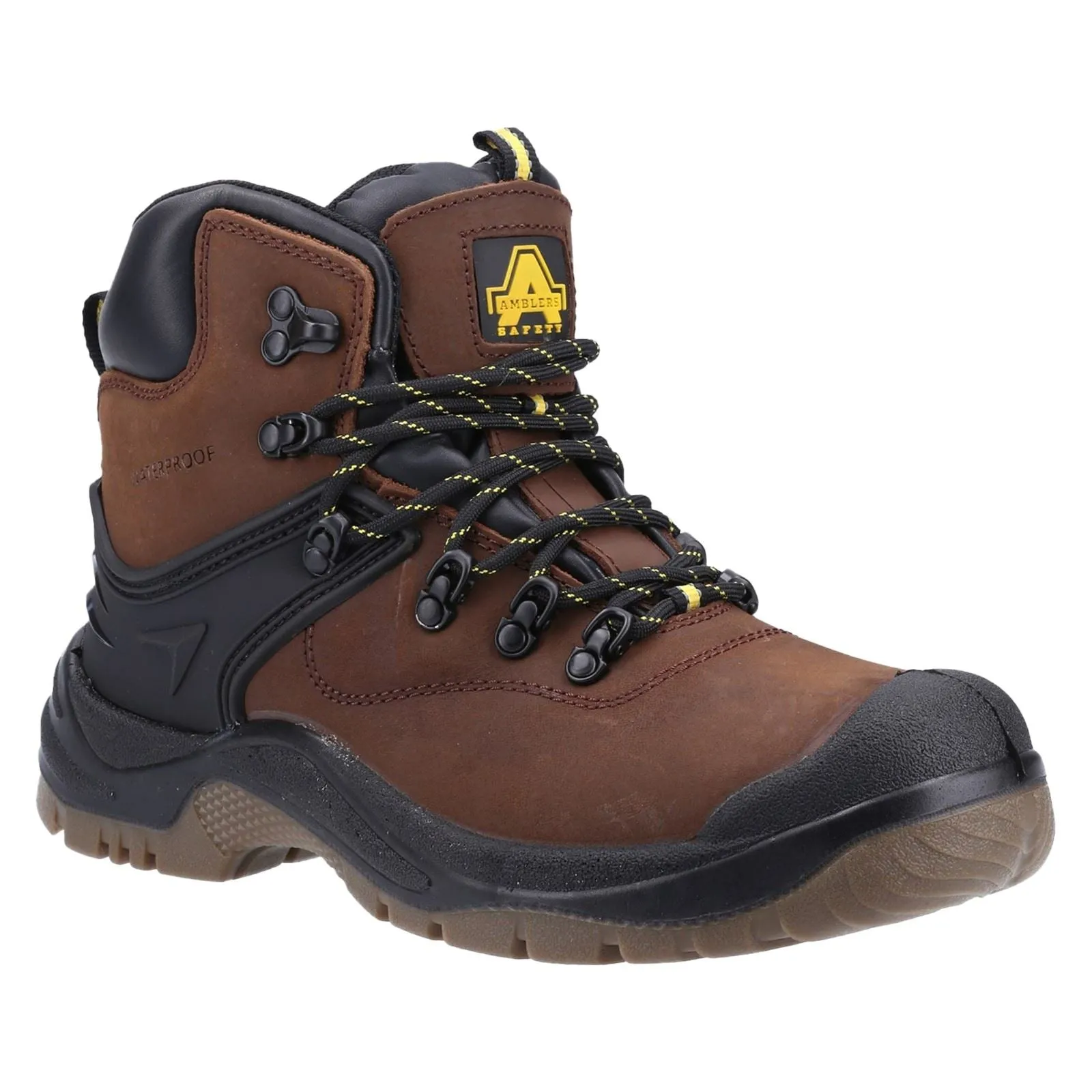 Amblers Men Boots - FS197 Safety Boot in Brown , 4-14