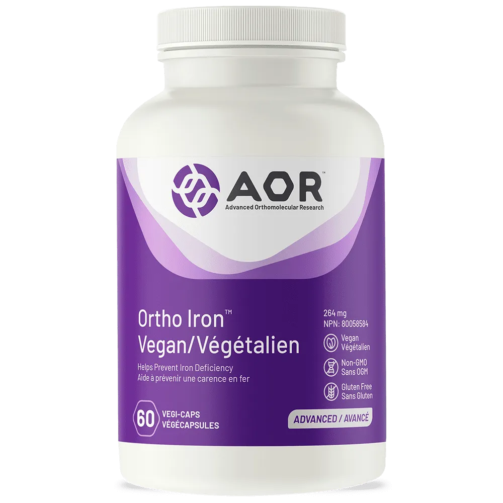 AOR Ortho Iron Vegan 264 mg (60 VCaps)