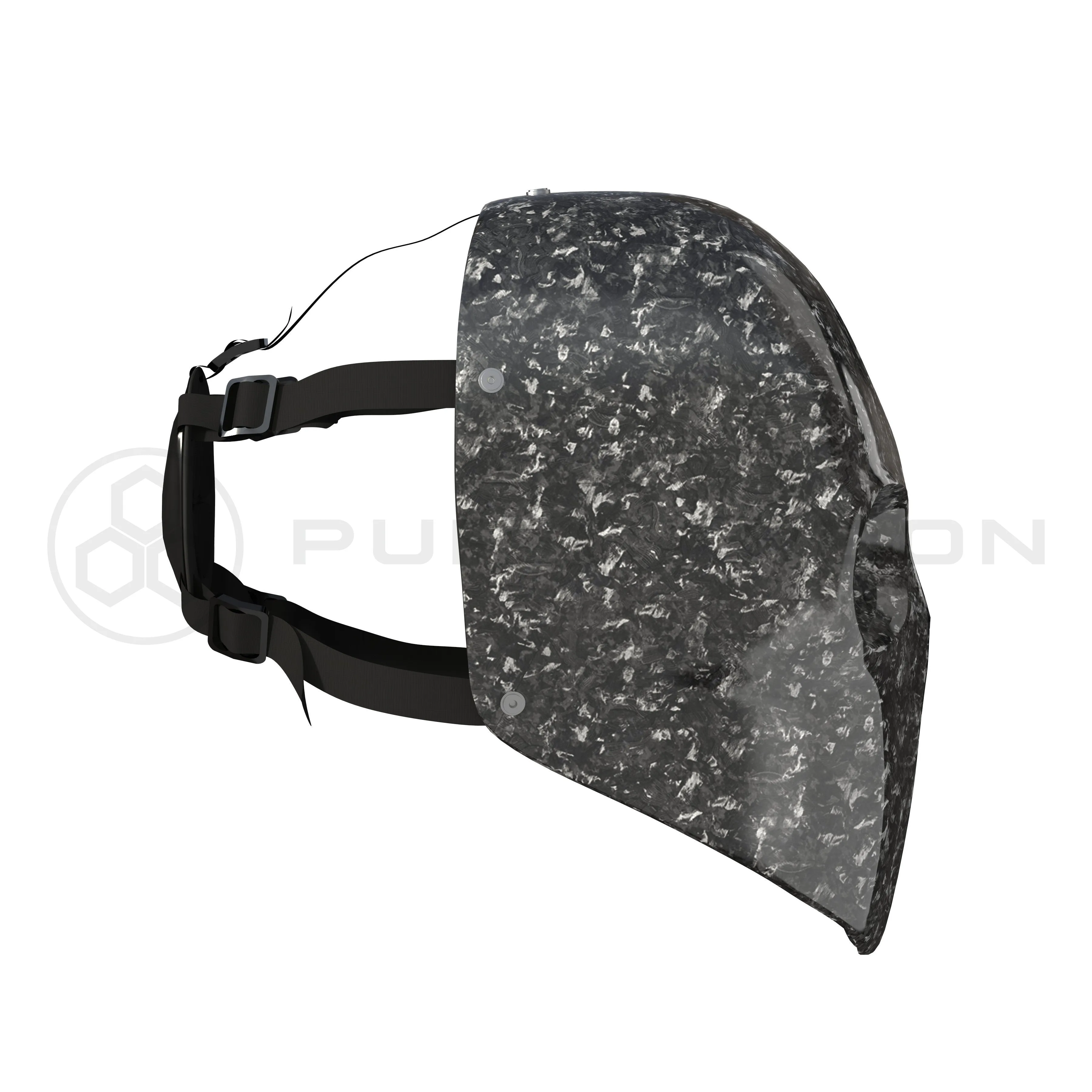 Army Of 2 Mask Real Forged Carbon Fiber