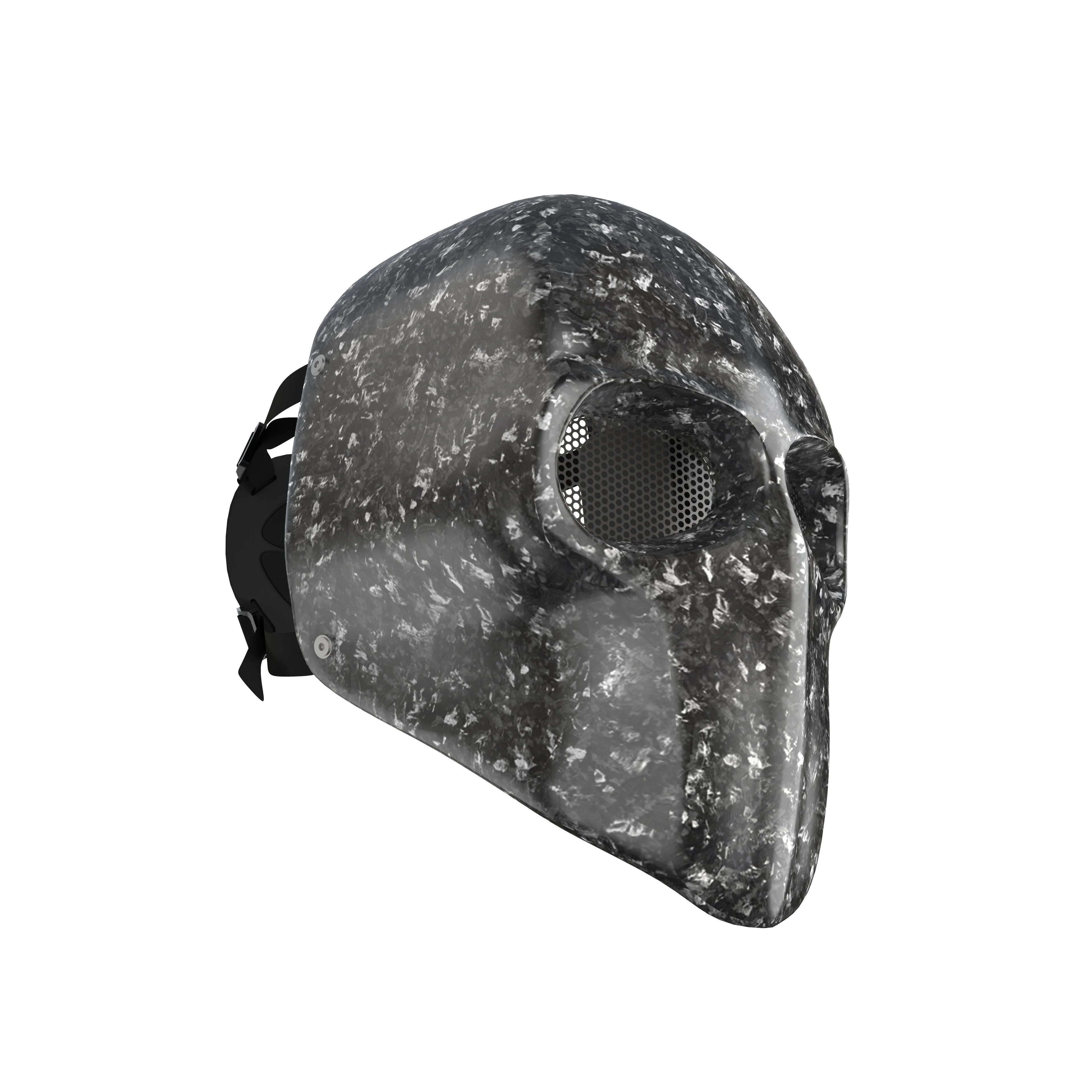 Army Of 2 Mask Real Forged Carbon Fiber