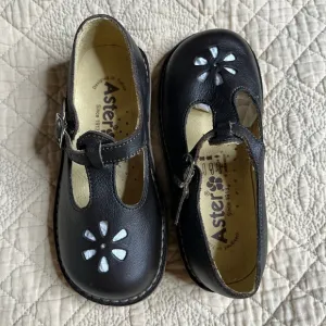 Aster Maryjane rubber sole leather