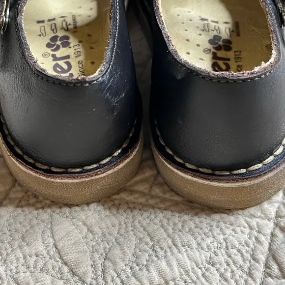 Aster Maryjane rubber sole leather