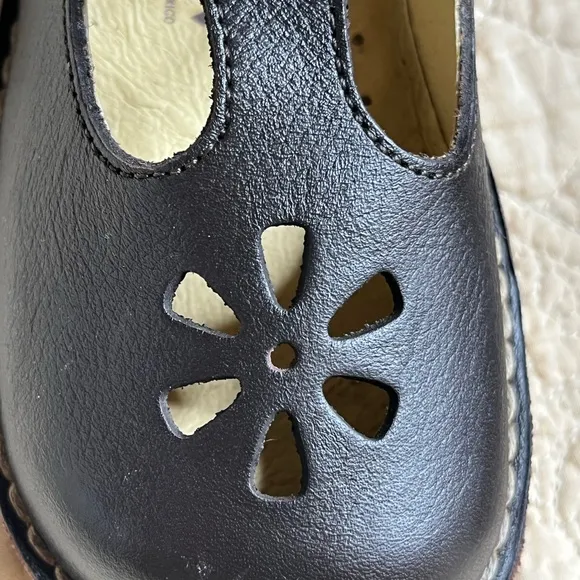 Aster Maryjane rubber sole leather