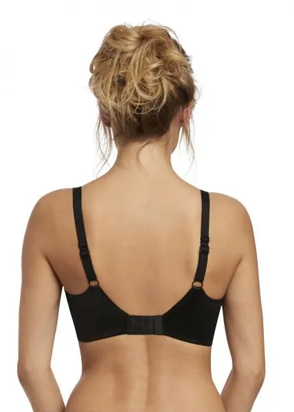 Aura Underwire Moulded T-Shirt Bra - Black -