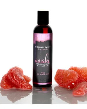 Awake Aromatherapy Massage Oil Pink Grapefruit