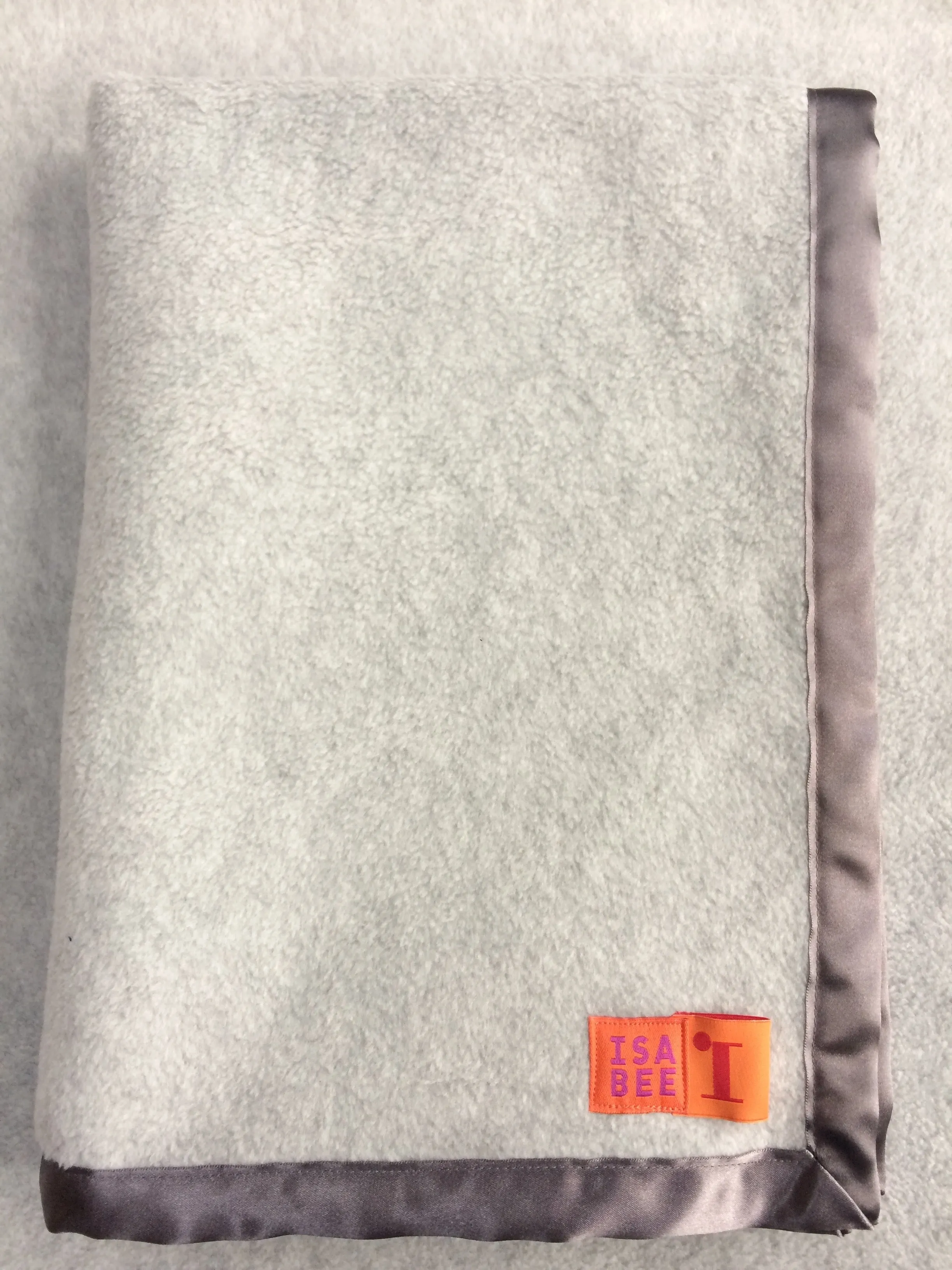 Baby Blanket with Satin Trim