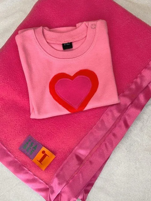 Baby Blanket with Satin Trim
