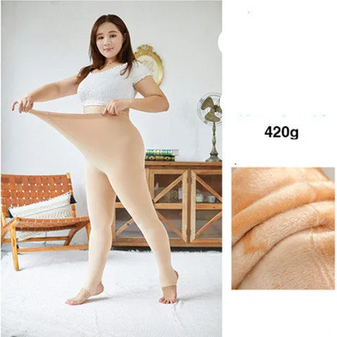 Bare Legs Plus Size Base Spring Summer Autumn And Winter Flesh Color Artifact
