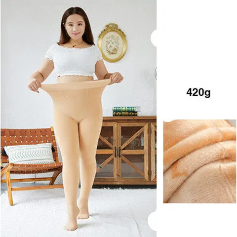 Bare Legs Plus Size Base Spring Summer Autumn And Winter Flesh Color Artifact