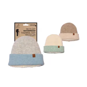 Bartleby Ladies Recycled Waterproof Thermal Hat Sherpa Lined