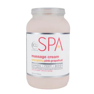 BCL Spa Massage Cream - Pink Grapefruit - 1 gallon
