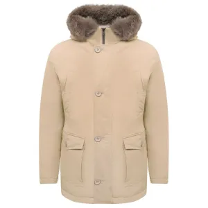 Beige Nylon Jacket
