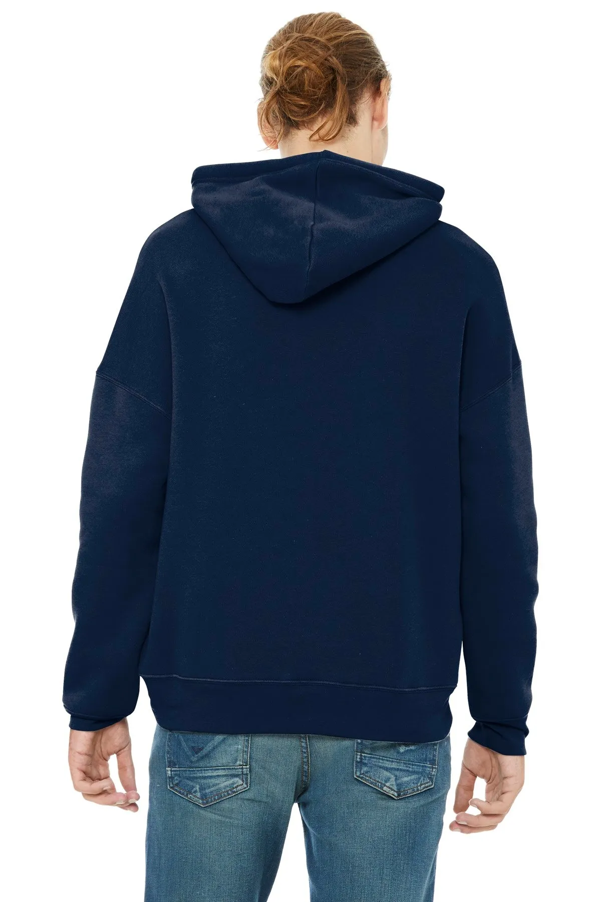 BELLA CANVAS  Unisex Sponge Fleece Pullover DTM Hoodie. BC3729 Navy