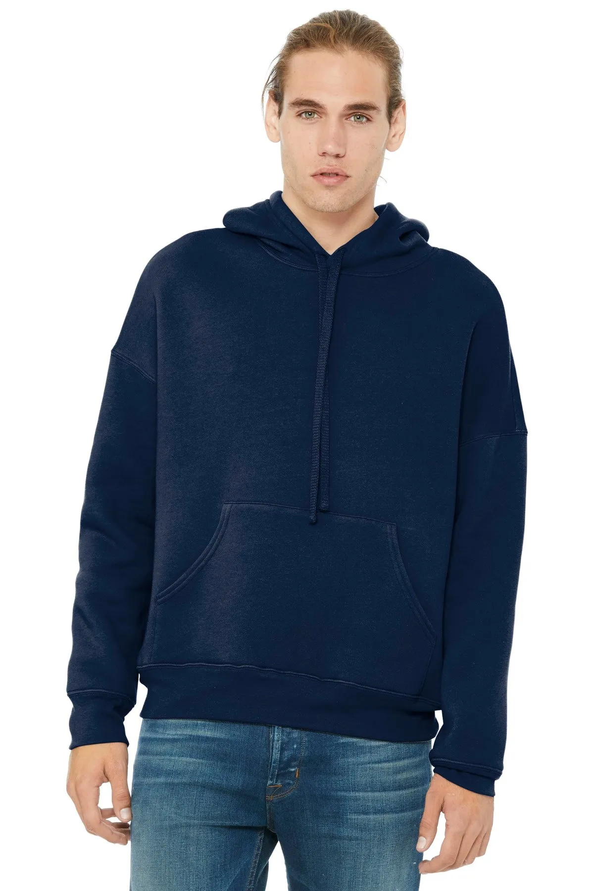 BELLA CANVAS  Unisex Sponge Fleece Pullover DTM Hoodie. BC3729 Navy