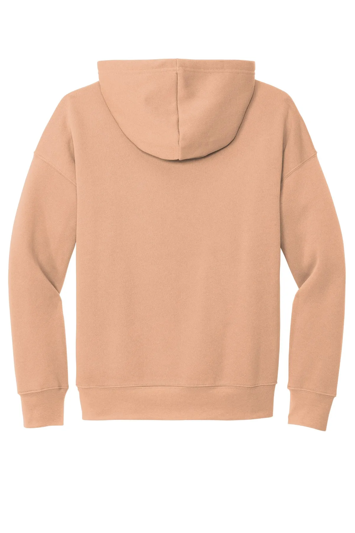 BELLA CANVAS  Unisex Sponge Fleece Pullover DTM Hoodie. BC3729 Peach