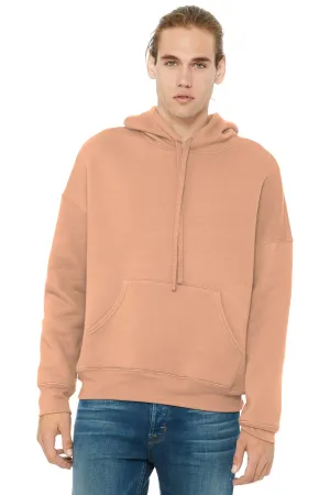 BELLA CANVAS  Unisex Sponge Fleece Pullover DTM Hoodie. BC3729 Peach