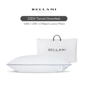 Bellami ZZEN Tencel DownFeel Luxury Pillows 3 Firmness