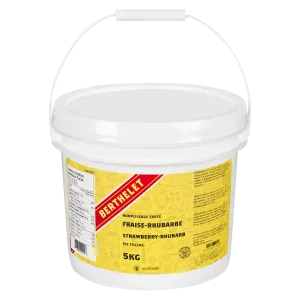 Berthelet - Pie Filling, Strawberry Rhubarb - 5 kg - Canadian Distribution
